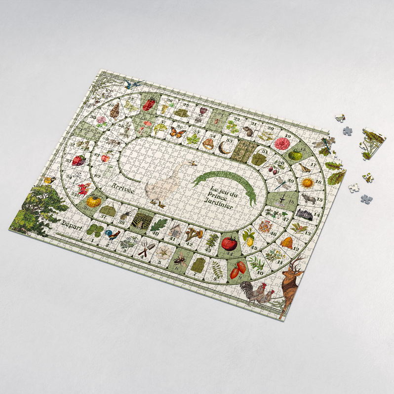 Le jeu-puzzle du Prince Jardinier