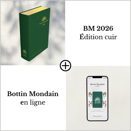 Tout le Bottin 2026 - version cuir